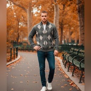 Vintage Ralph Lauren Polo Argyle Sweater